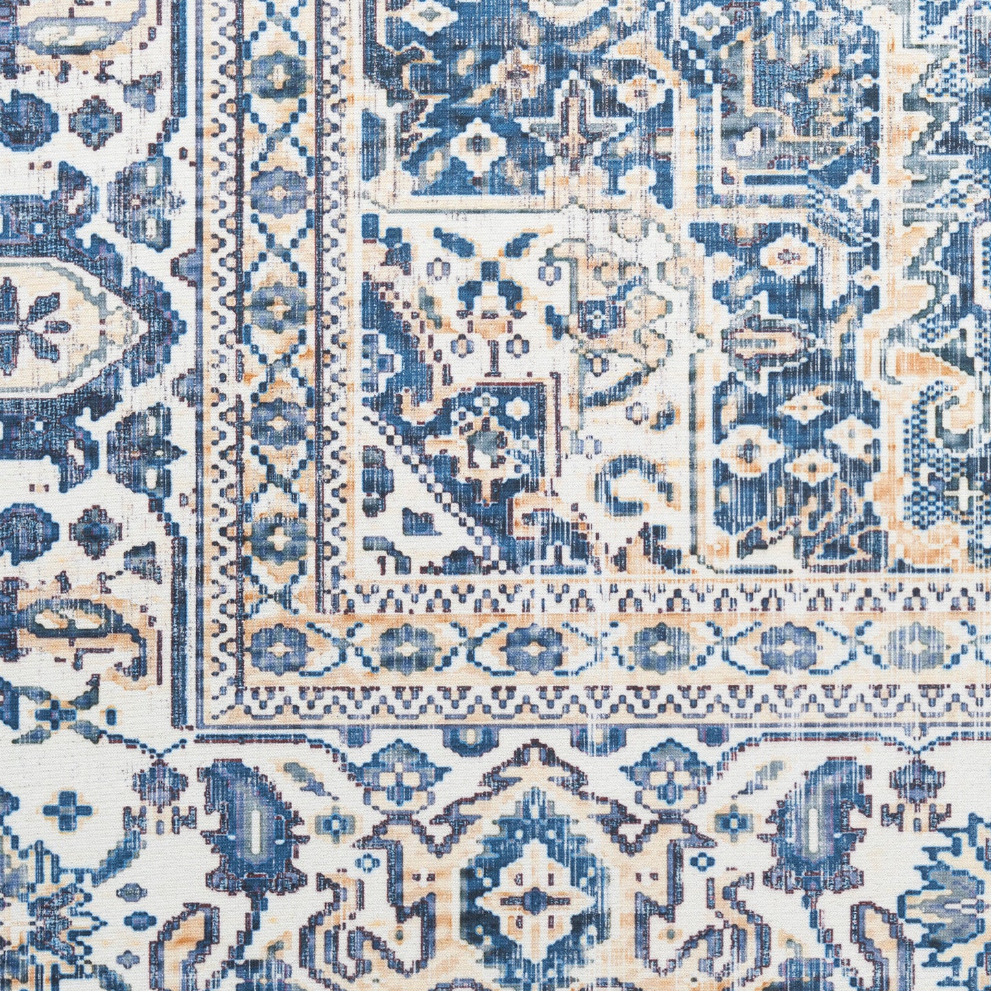 Nourison Vintage Home 5' x 7' Blue Bohemian Indoor Rug