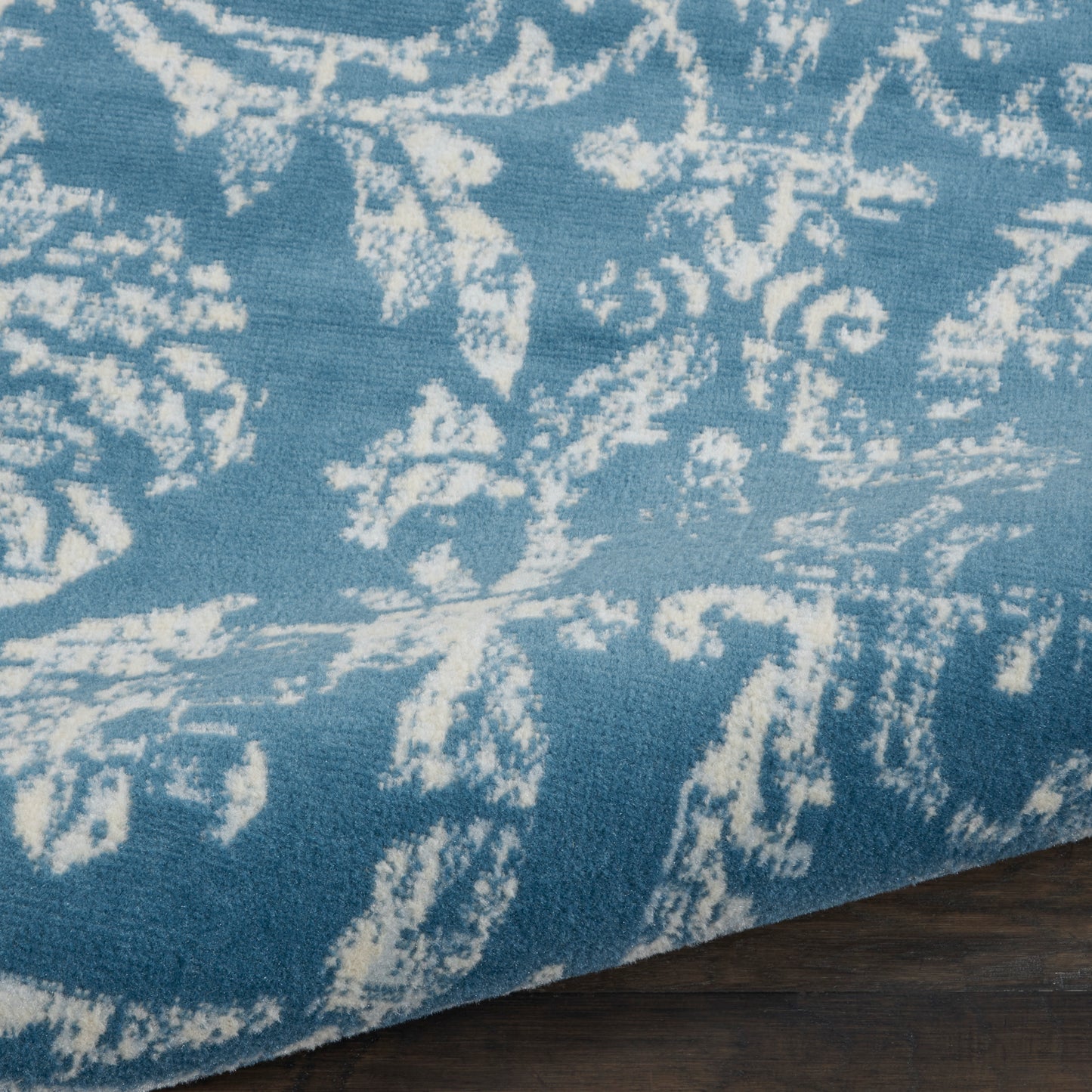 Nourison Jubilant 7'10" x 9'10" Blue Vintage Indoor Rug