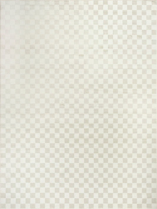 Nourison Serenity Home 7'10" x 9'10" Ivory Modern Indoor Rug