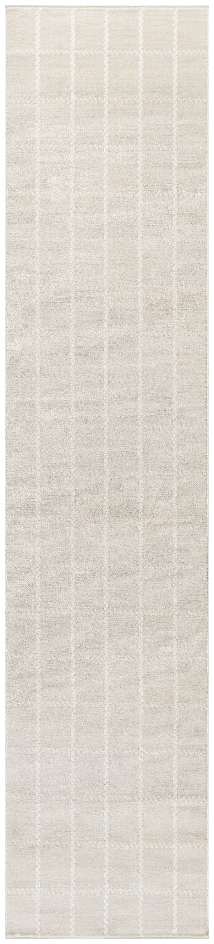 Nourison Serenity Home 2'2" x 6' Ivory Modern Indoor Rug