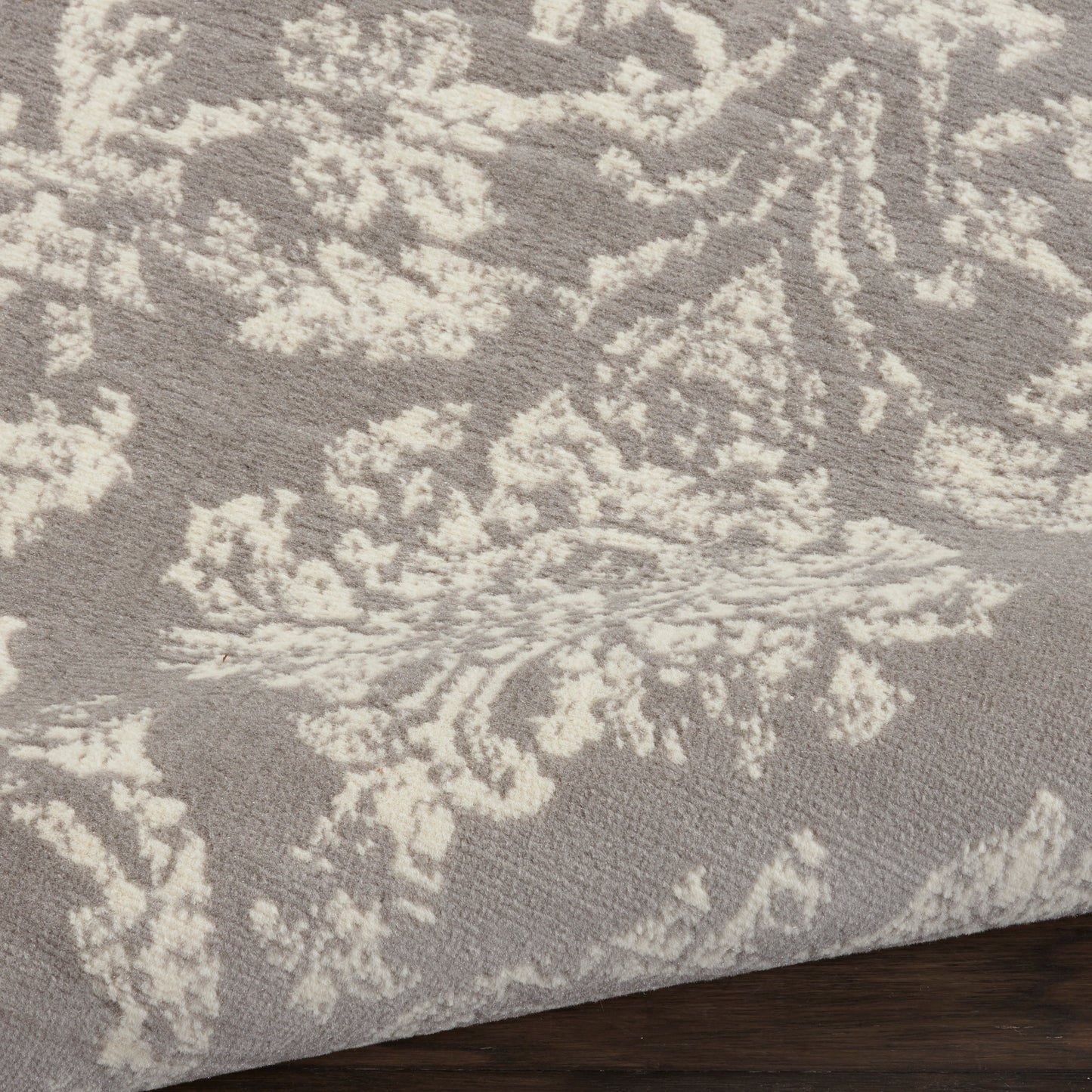 Nourison Jubilant 8'6" x 12' Grey Vintage Indoor Rug