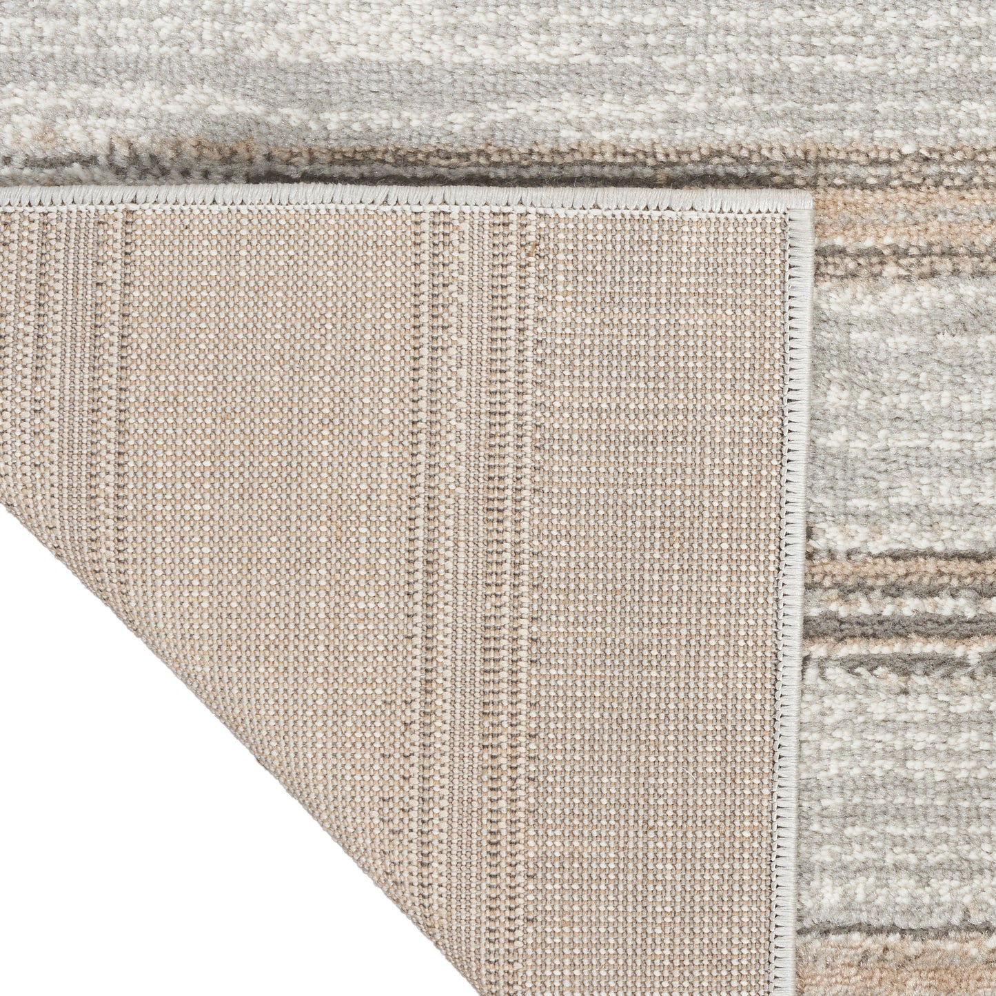 Calvin Klein CK011 Verdant 5'3" x 7'3" Grey Mocha Modern Indoor Rug