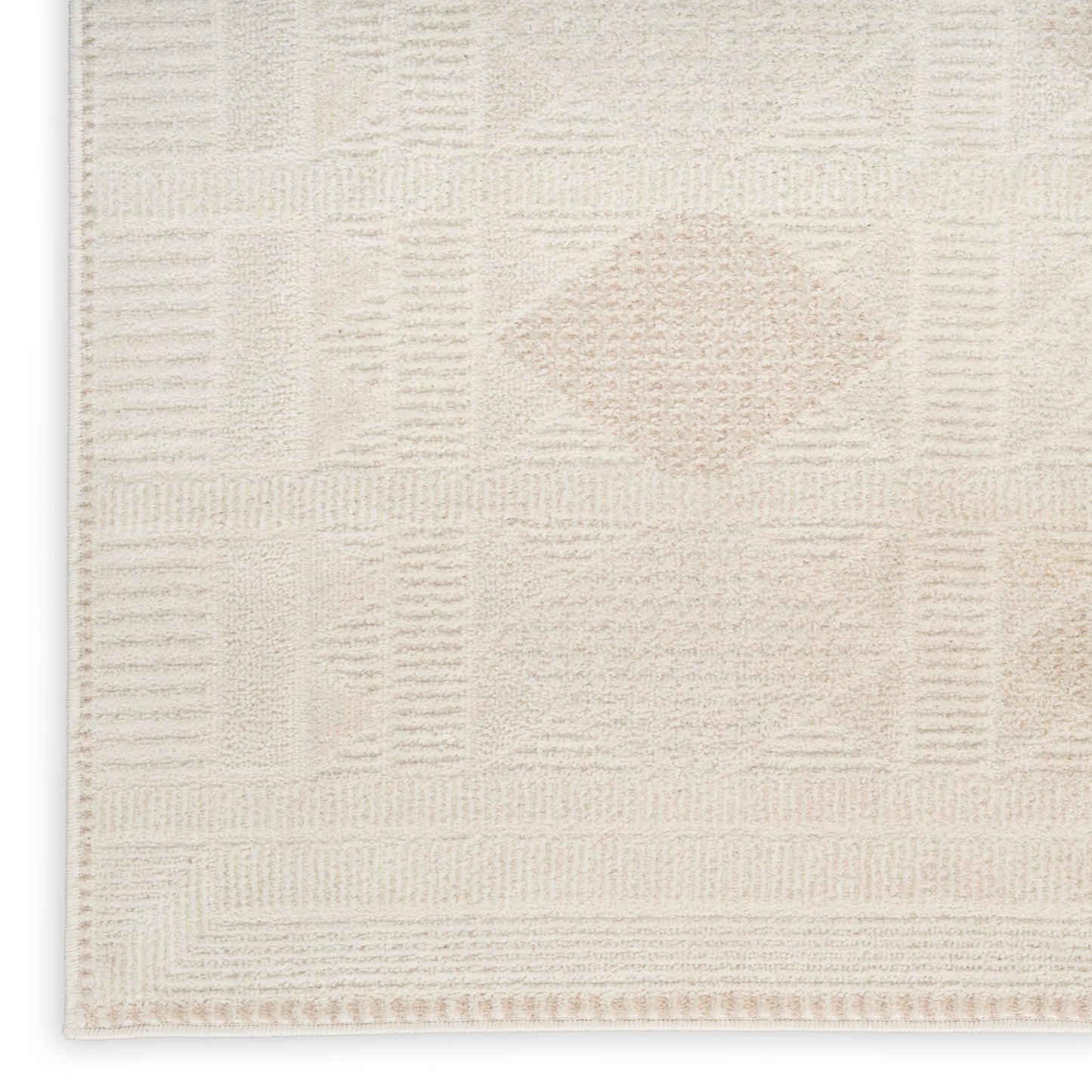 Nourison Nordic 5' x 7' Ivory Beige Modern Indoor Rug