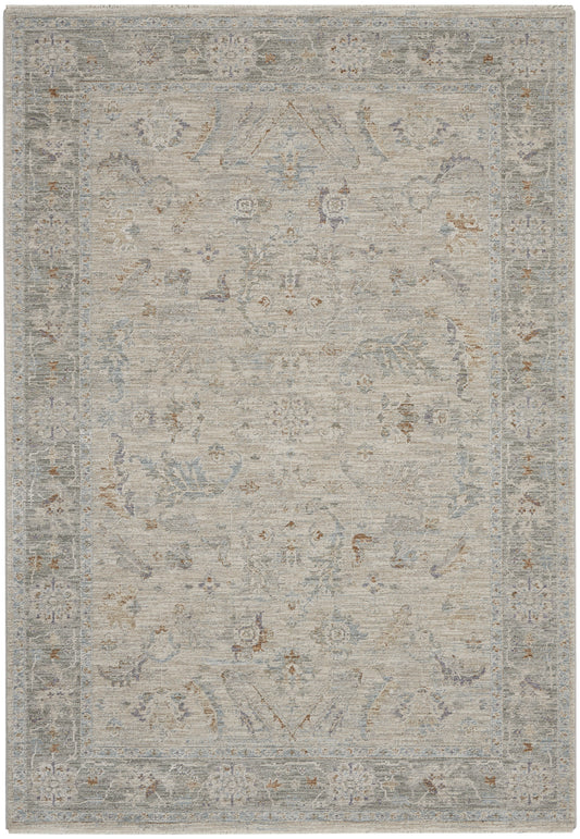 Nourison Infinite 3'11" x 5'11" Lt Grey Vintage Indoor Rug