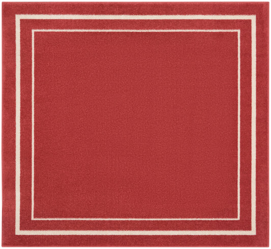 Nourison Nourison Essentials 5' x Square Brick Ivory Contemporary Rug