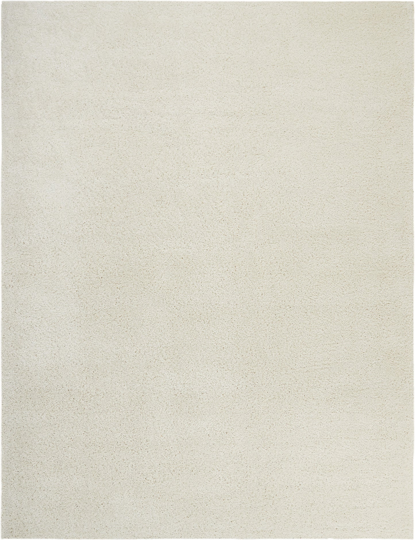 Nourison Malibu Shag 9'10" x 13'2" Ivory Shag Indoor Rug