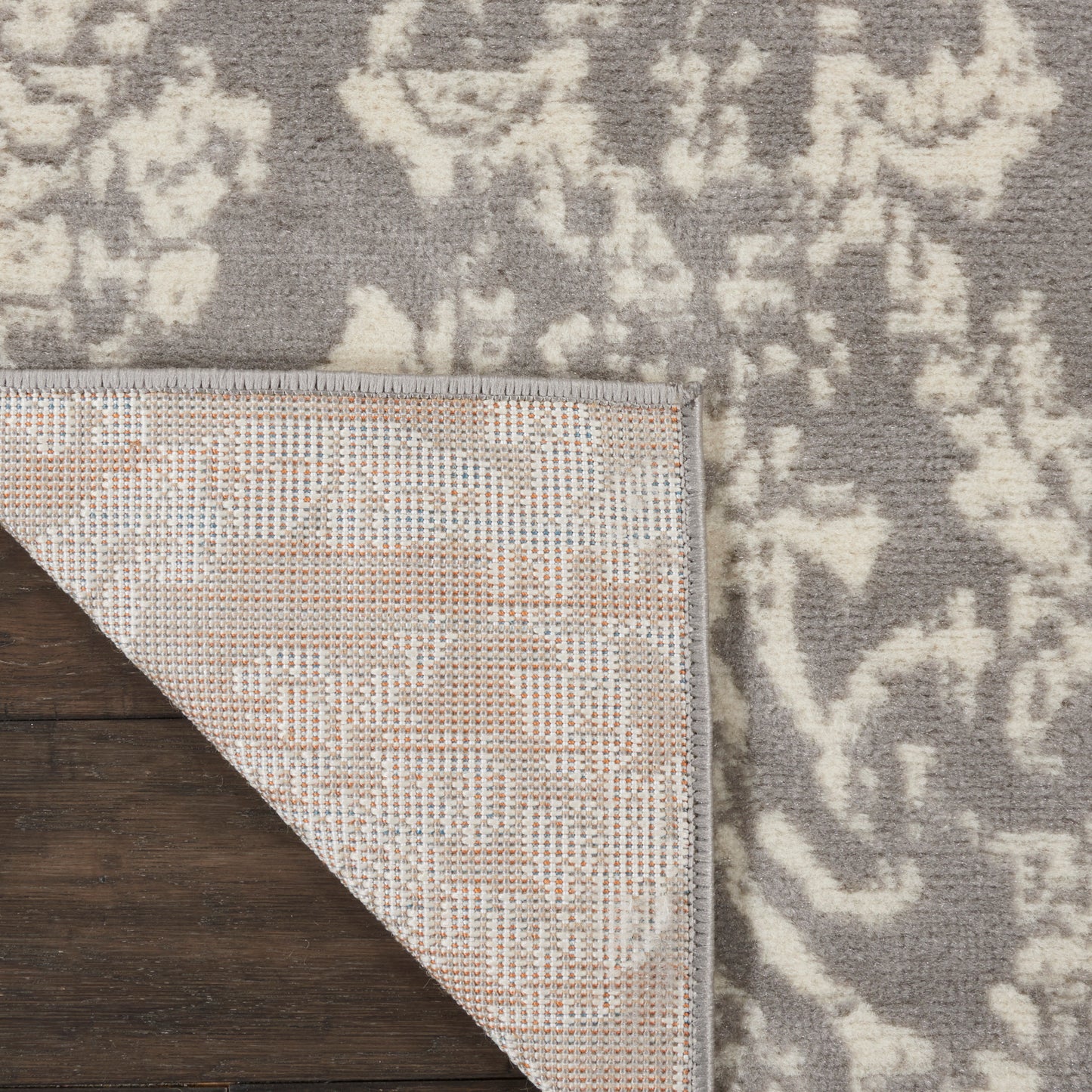 Nourison Jubilant 2' x 6' Grey Vintage Indoor Rug