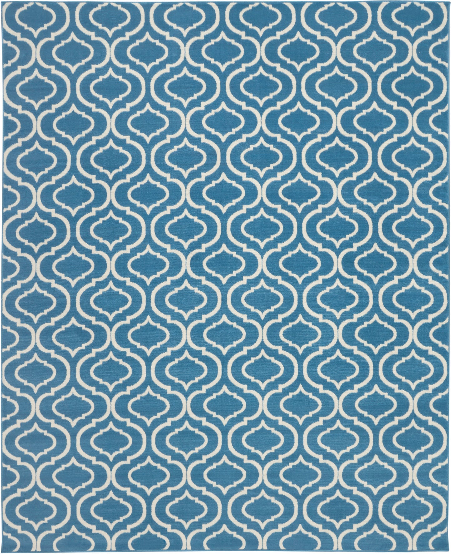 Nourison Jubilant 8'6" x 12' Blue Contemporary Indoor Rug