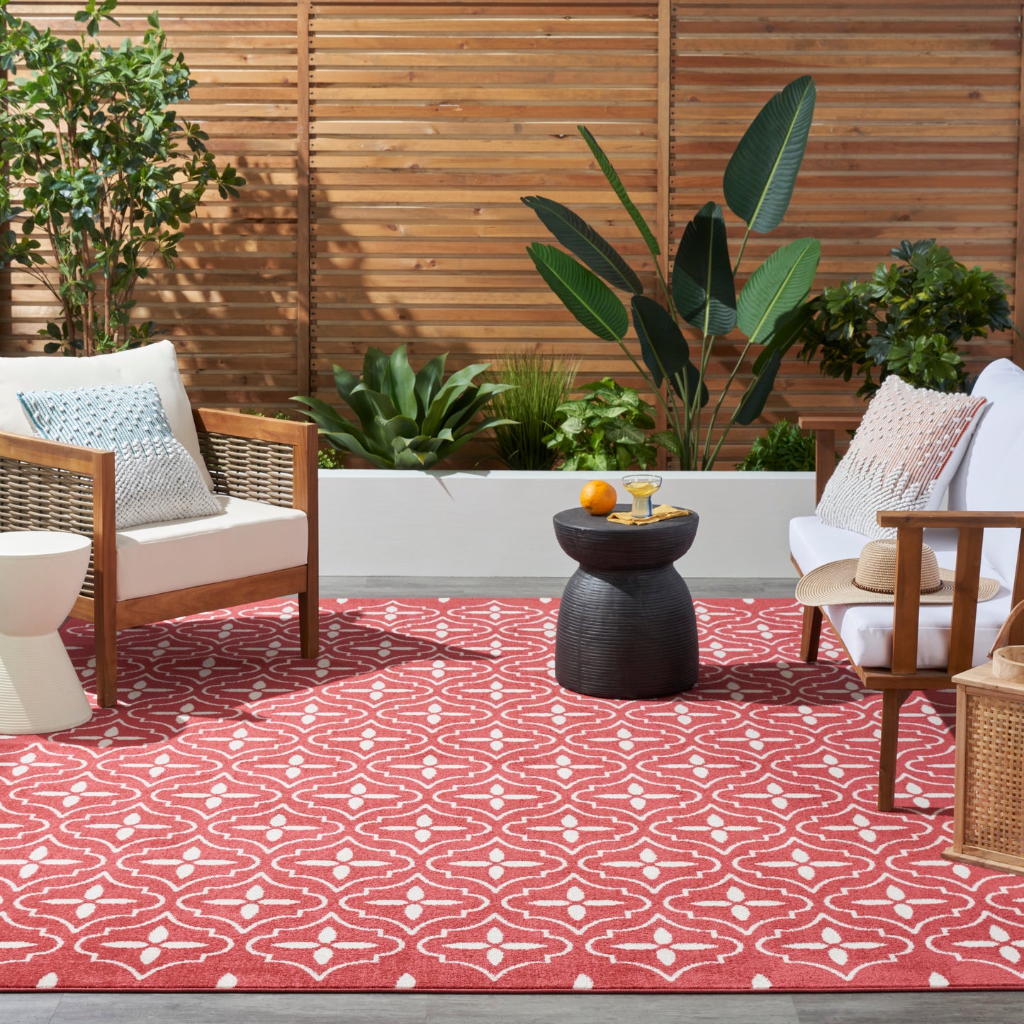Nourison Nourison Essentials 5' x 7' Brick Ivory Modern Rug