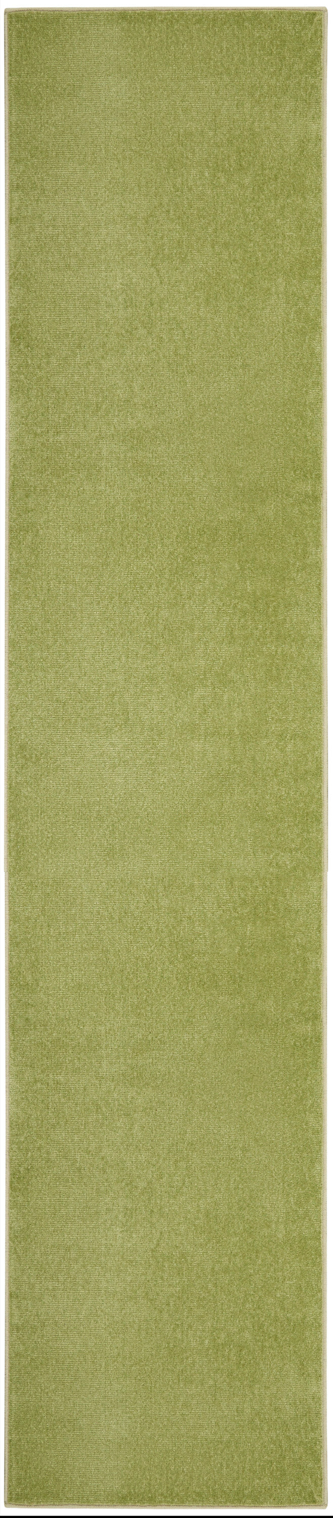 Nourison Nourison Essentials 2'2" x 18' Green Outdoor Rug