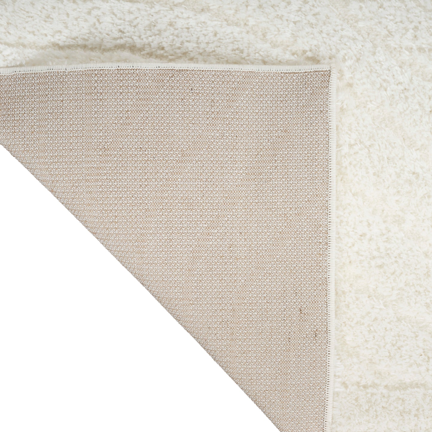 Calvin Klein Surfaces 7'10" x 9'10" Ivory Shag Indoor Rug