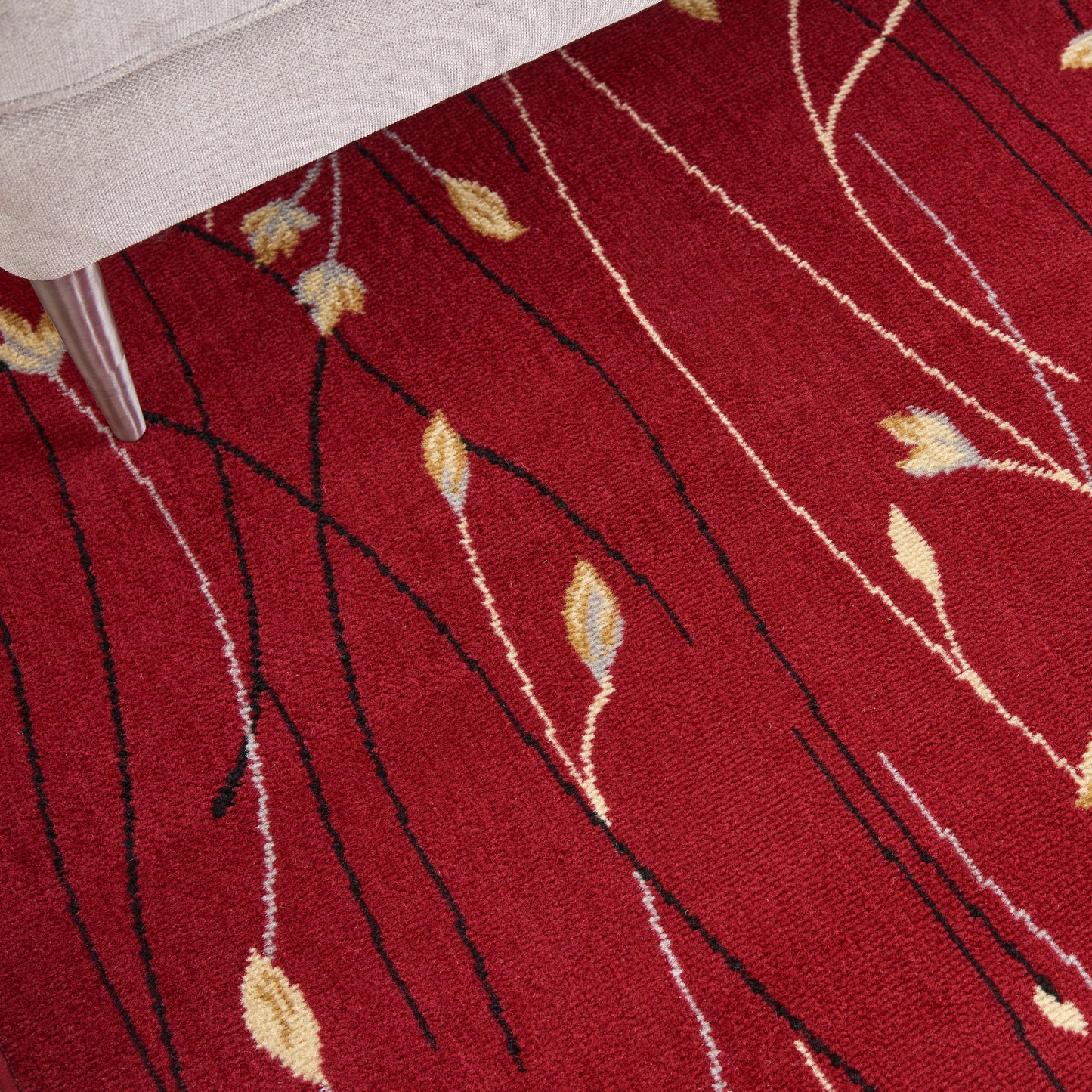 Nourison Grafix 8'6" x 12' Red Contemporary Indoor Rug