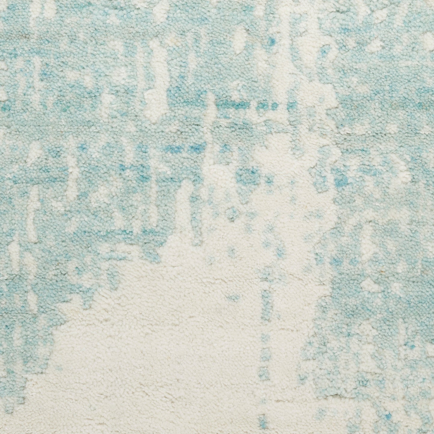 Nourison Harmony 9'9" x 13'9" Ivory Aqua Modern Indoor Rug