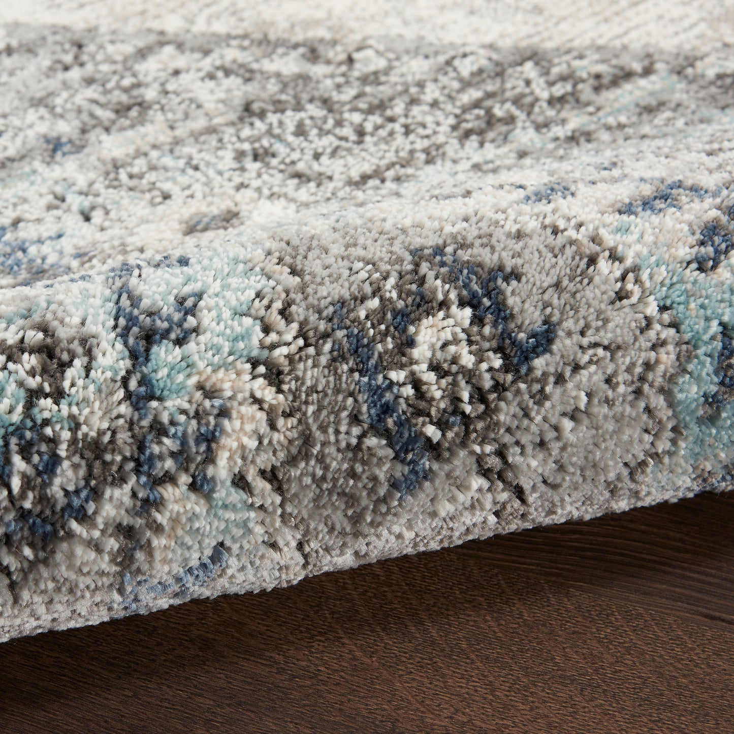 Nourison American Manor 5'3" x 7'3" Grey Farmhouse Indoor Rug