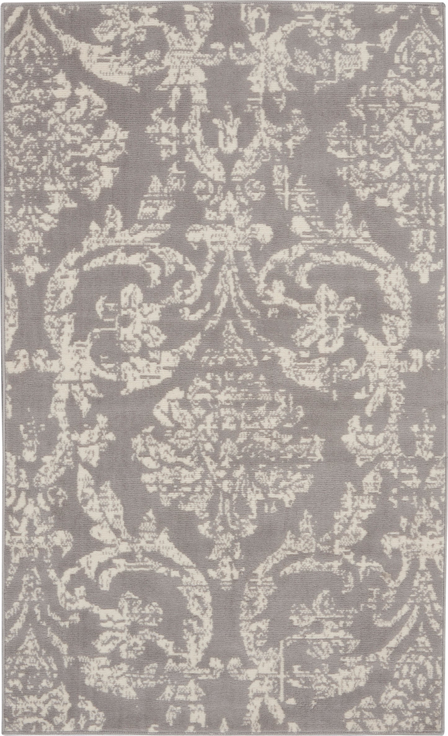 Nourison Jubilant 3' x 5' Grey Vintage Indoor Rug