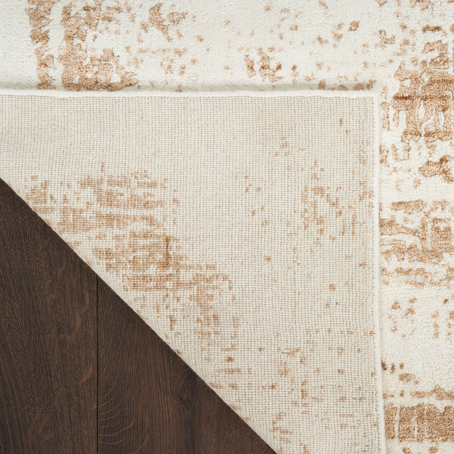 Nourison Harmony 8'6" x 11'6" Ivory Gold Modern Indoor Rug
