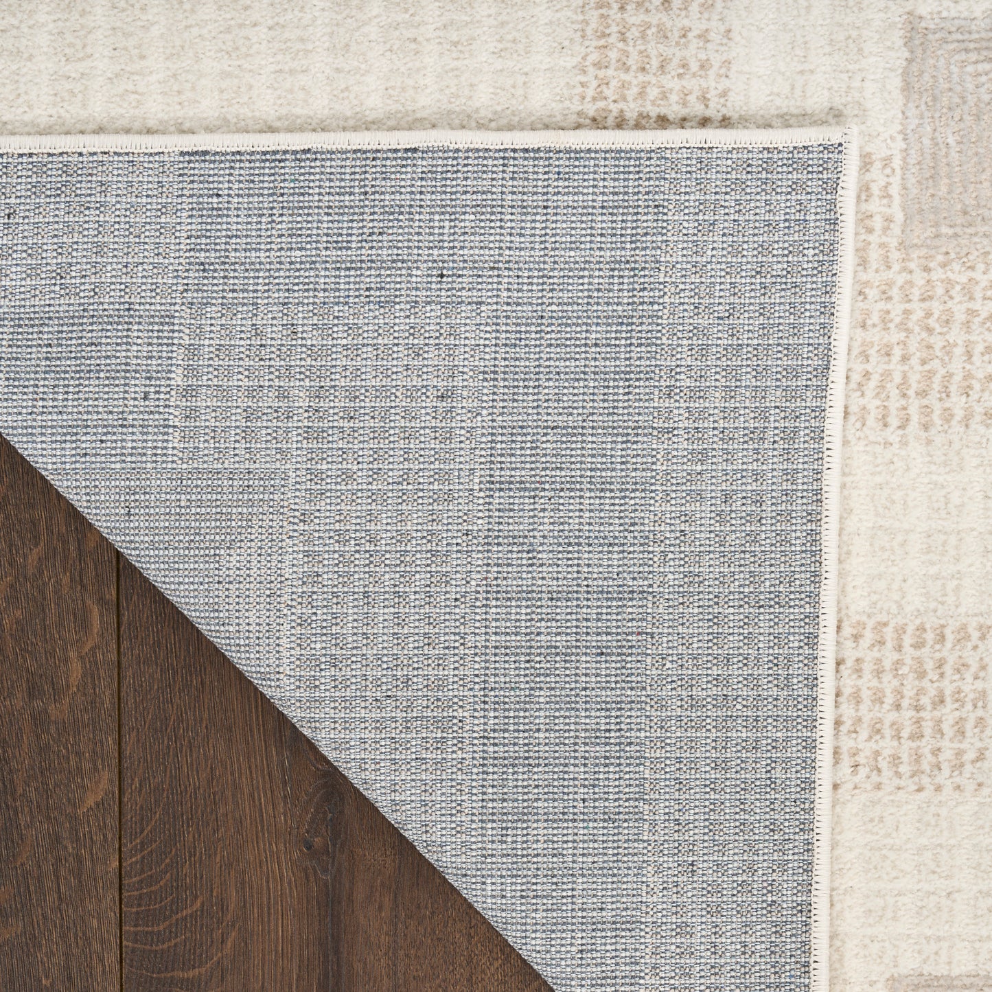 Nourison Nordic 5' x 7' Ivory Beige Modern Indoor Rug