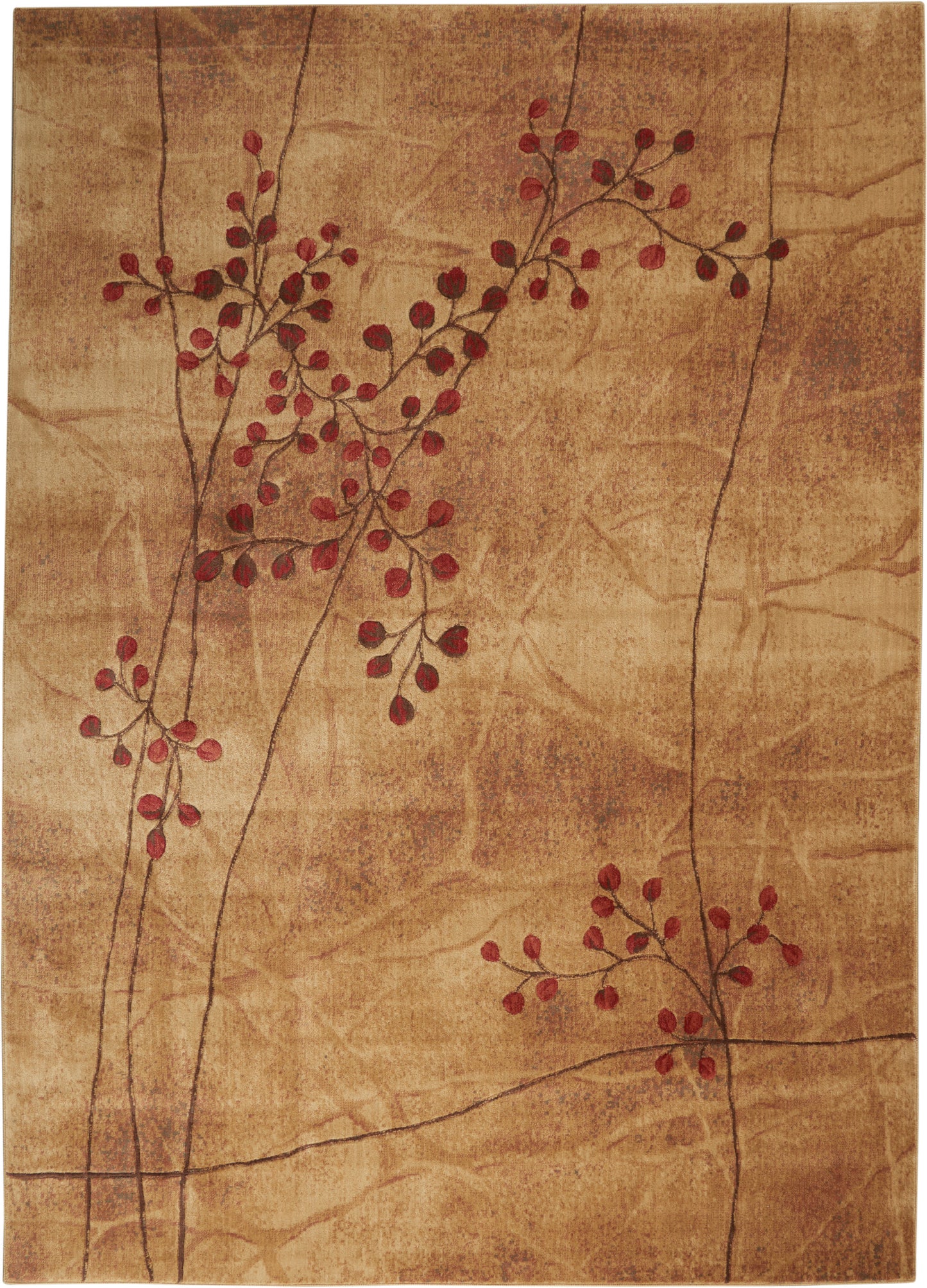 Nourison Somerset 9' x 12' Latte Rustic Indoor Rug
