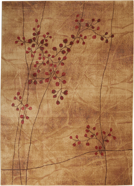 Nourison Somerset 9' x 12' Latte Rustic Indoor Rug