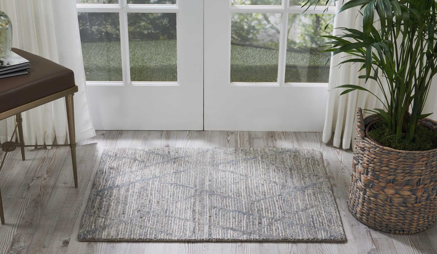 Nourison Ocean 2' x 3' Surf Modern Indoor Rug