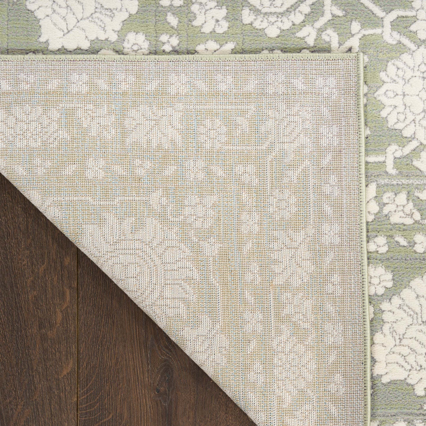 Nourison Grace 5'3" x 7'3" Sage Vintage Indoor Rug