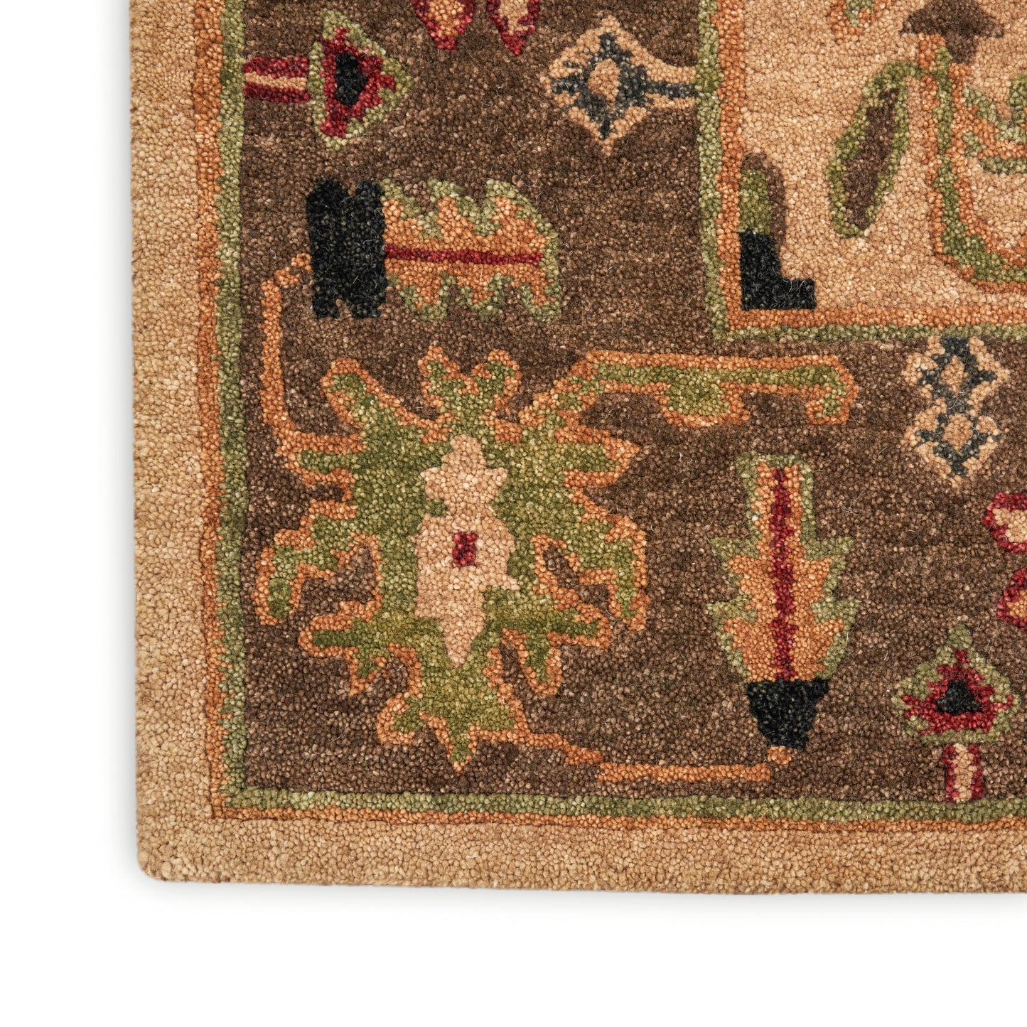 Nourison Tahoe 5'6" x 8'6" Beige Traditional Indoor Rug