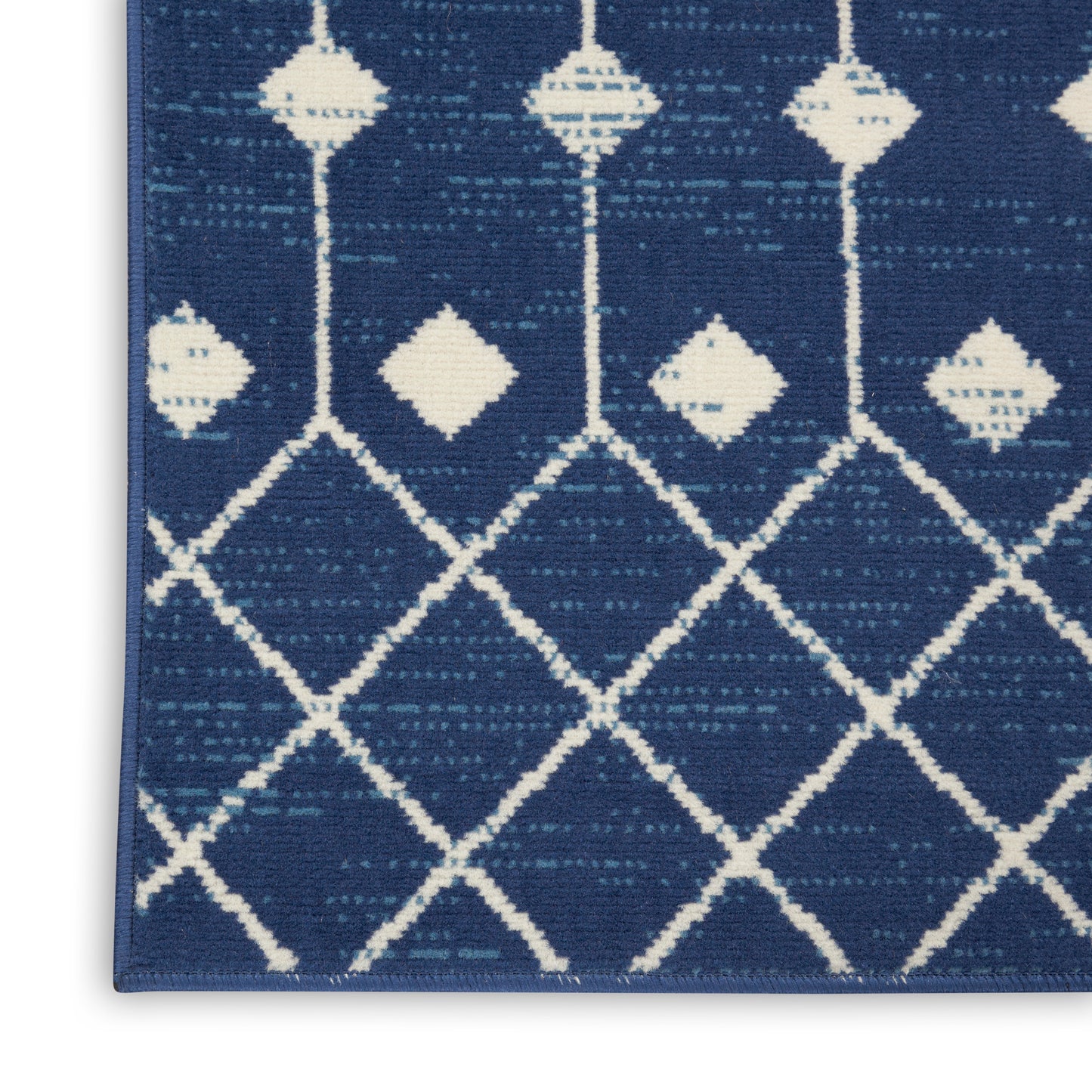 Nourison Grafix 7'10" x 9'10" Navy Bohemian Indoor Rug