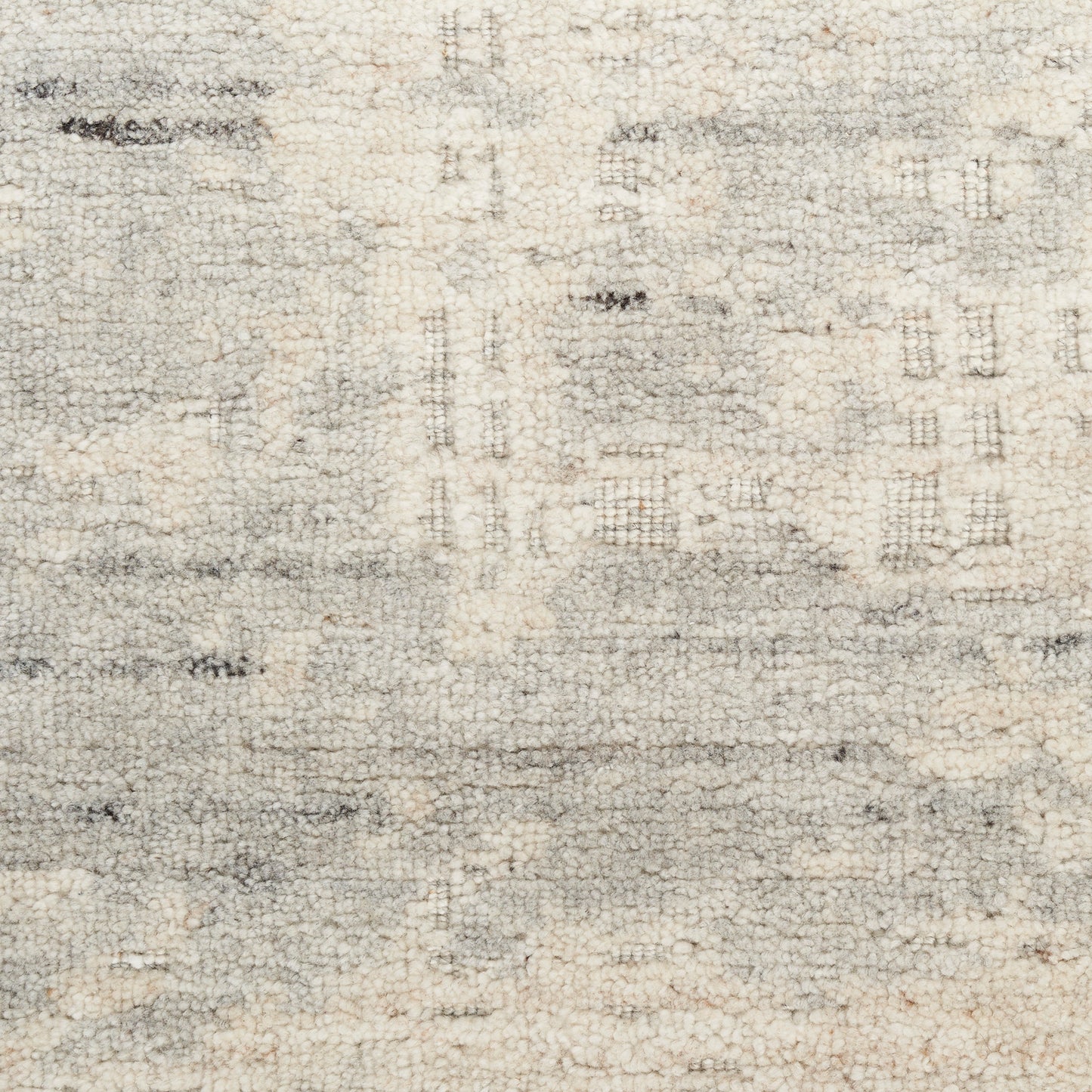 Nourison Harmony 7'9" x 9'9" Ivory Grey Modern Indoor Rug
