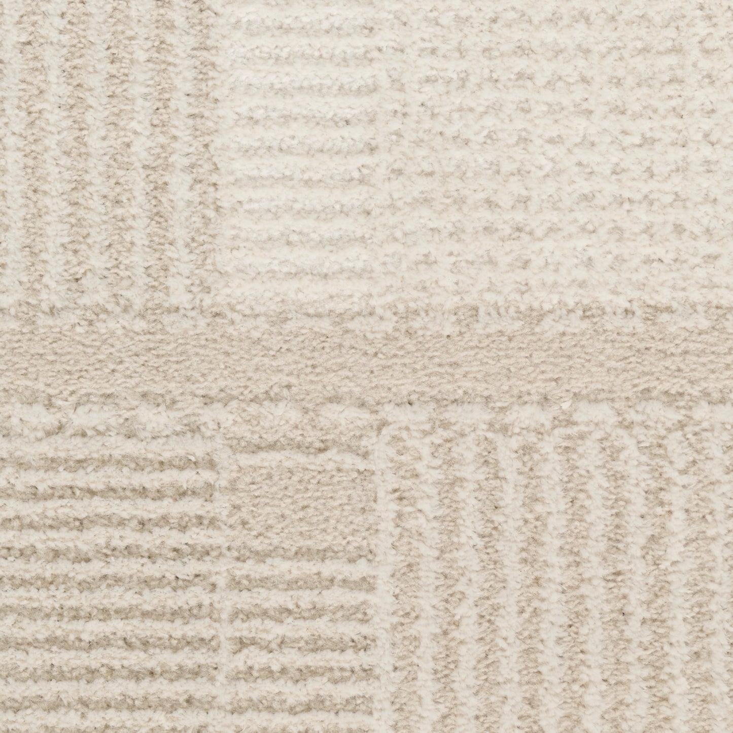 Nourison Nordic 4' x 6' Ivory Beige Modern Indoor Rug