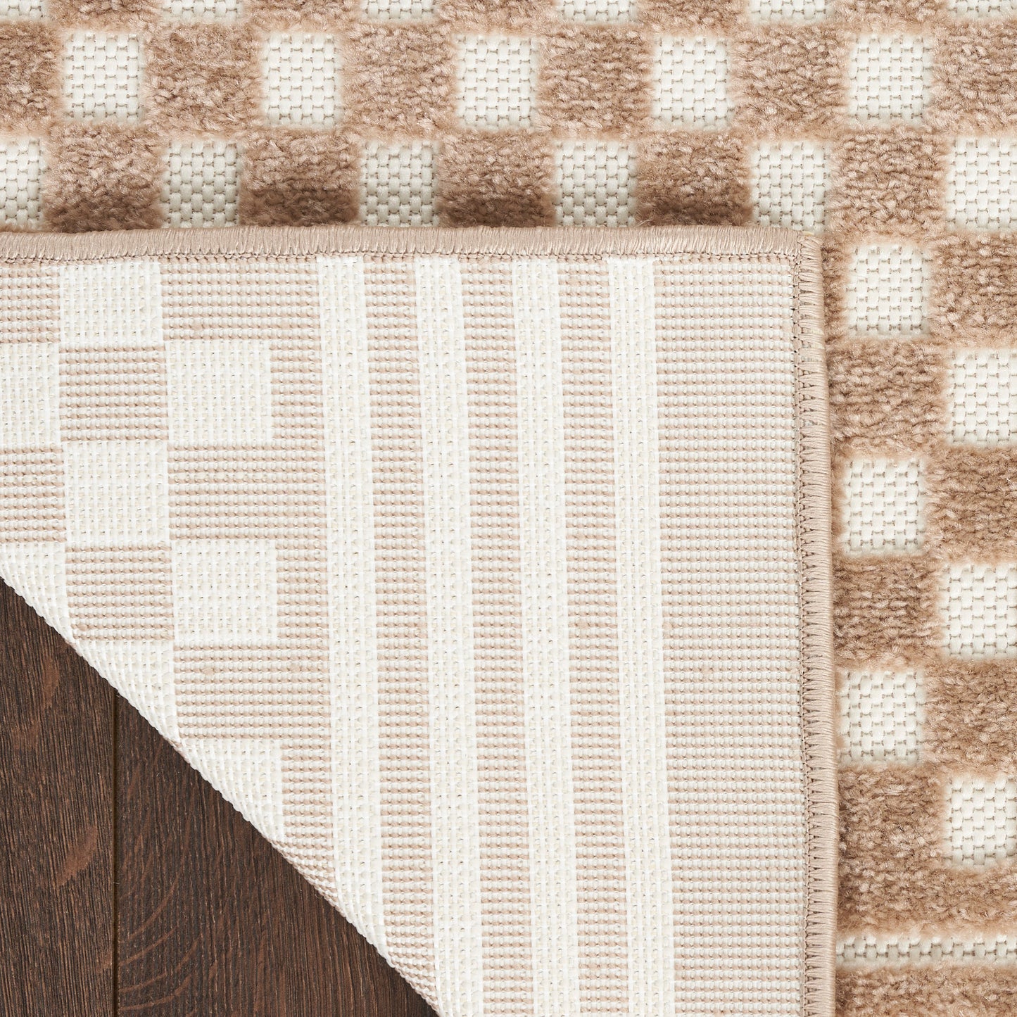 Nourison Care Free 9'2" x 12' Brown Modern Indoor Rug