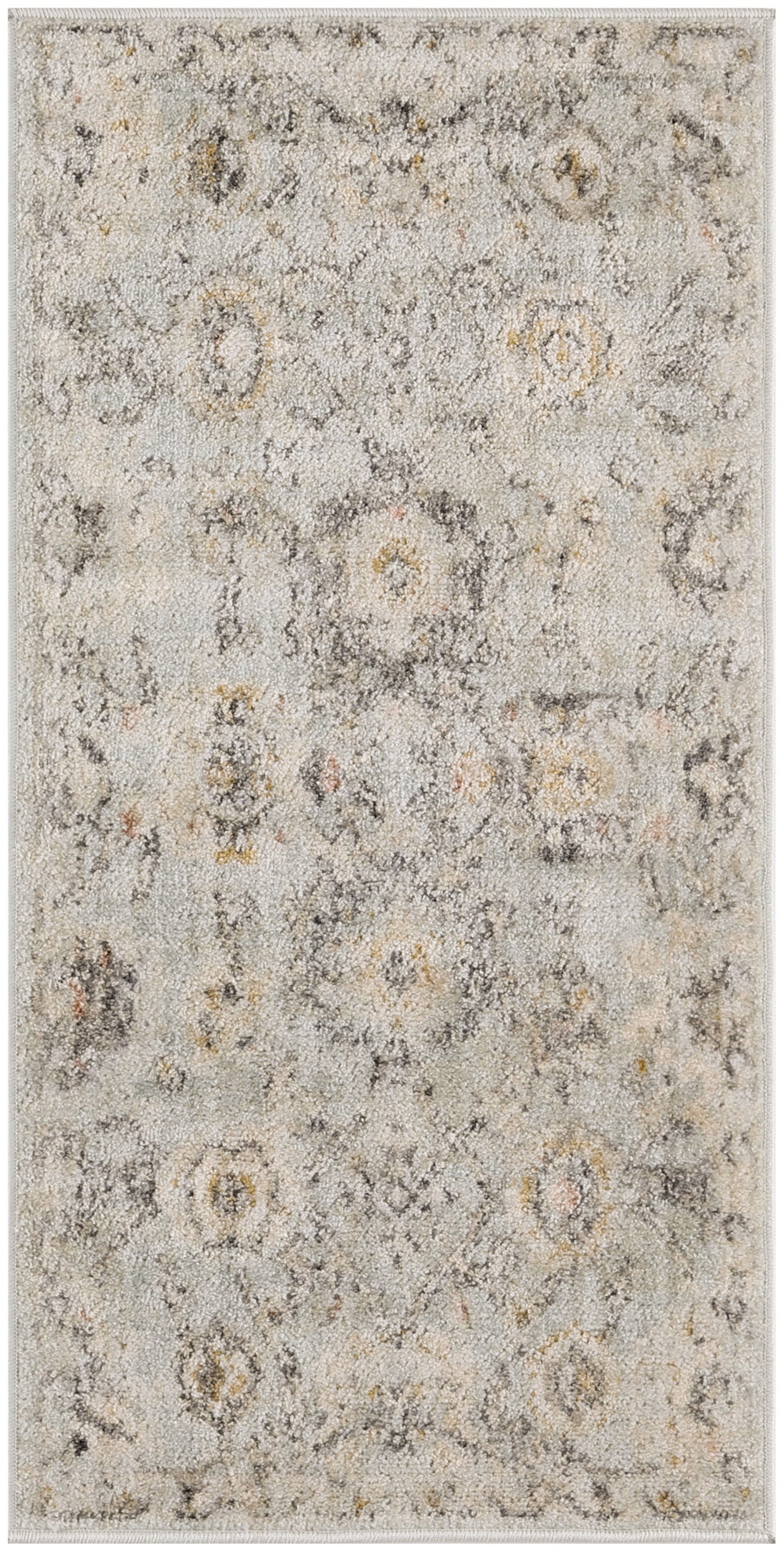 Nourison Oushak Home 2' x 4' Mint Vintage Indoor Rug