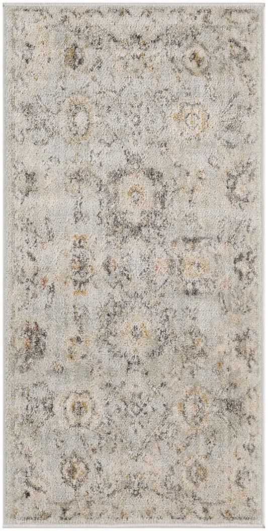 Nourison Oushak Home 2' x 4' Mint Vintage Indoor Rug
