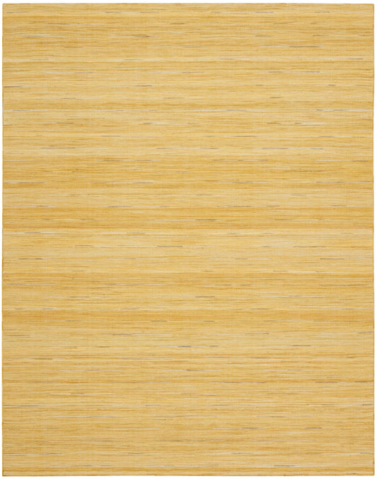 Nourison Interweave 9' x 12' Yellow Modern Indoor Rug