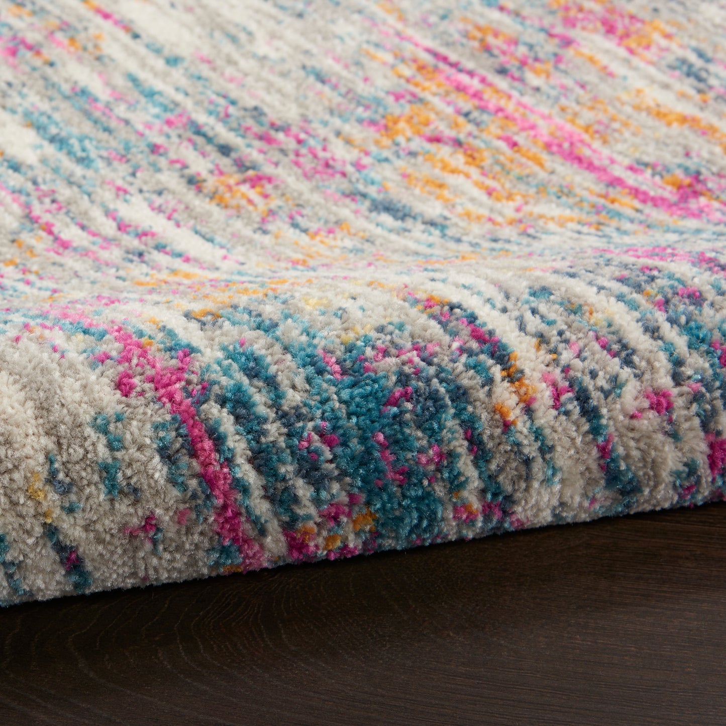 Nourison Passion 1'10" x 6' Ivory/Multi Modern Indoor Rug