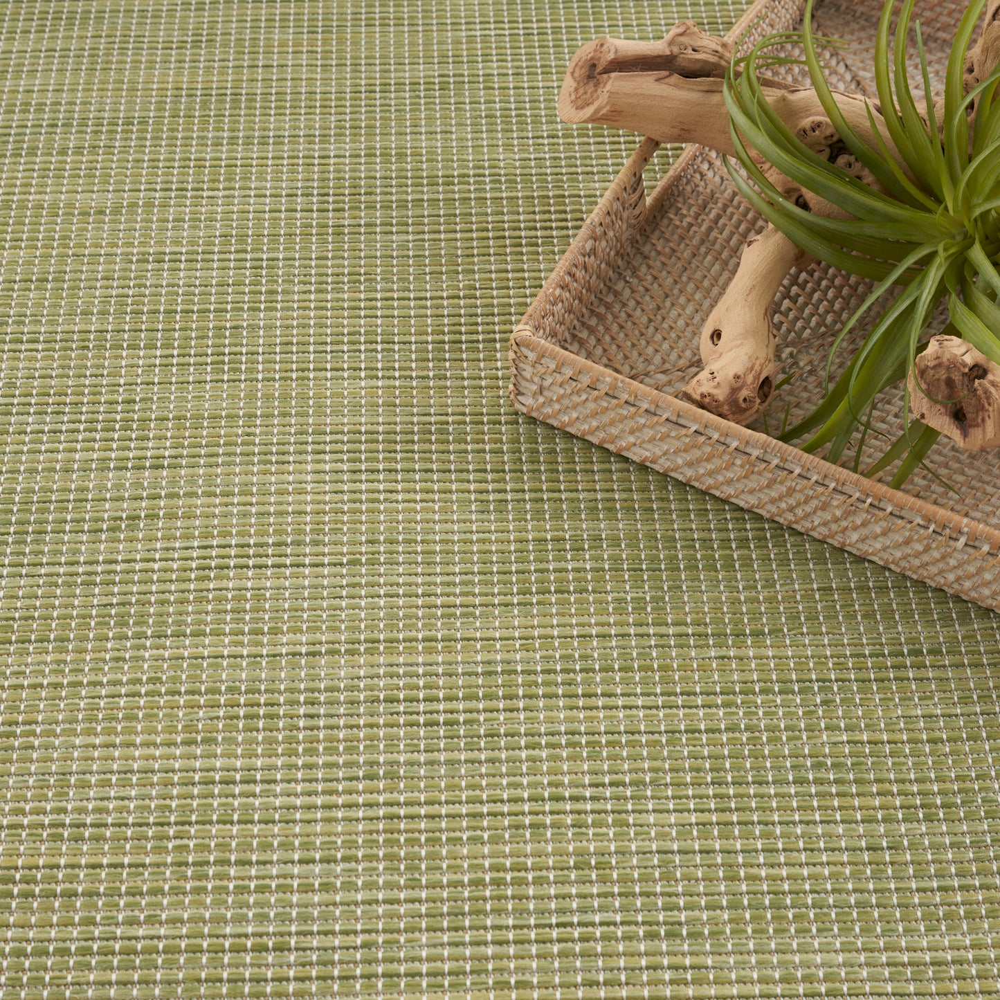 Nourison Positano 7' x 10' Green Modern Rug