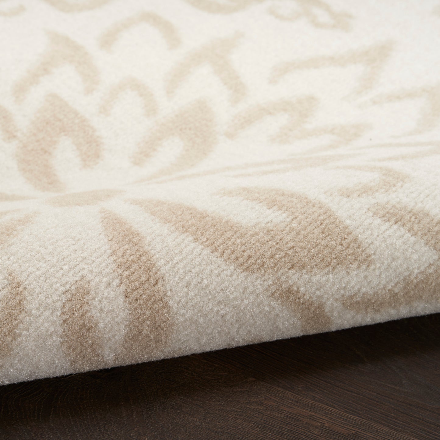 Nourison Jubilant 6' x 9' Ivory Beige Farmhouse Indoor Rug