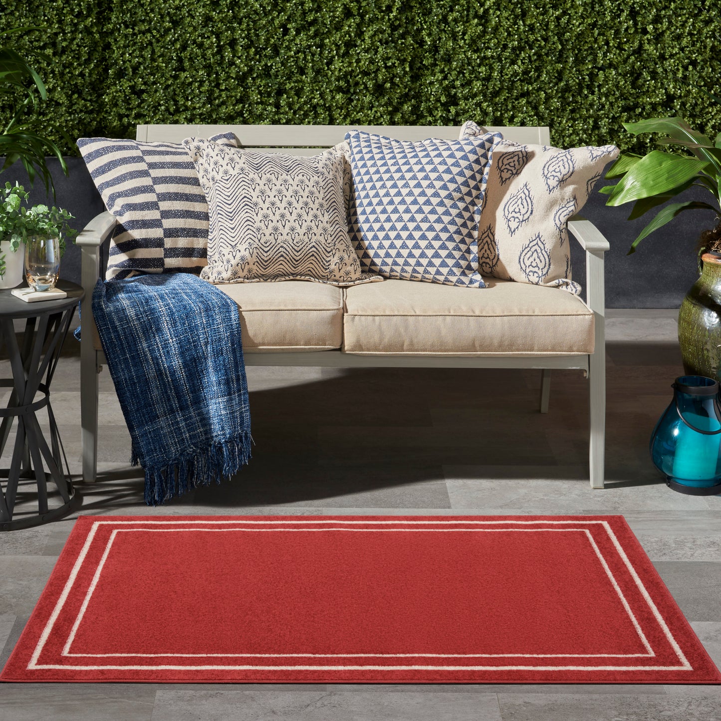 Nourison Nourison Essentials 3' x 5' Brick Ivory Contemporary Rug