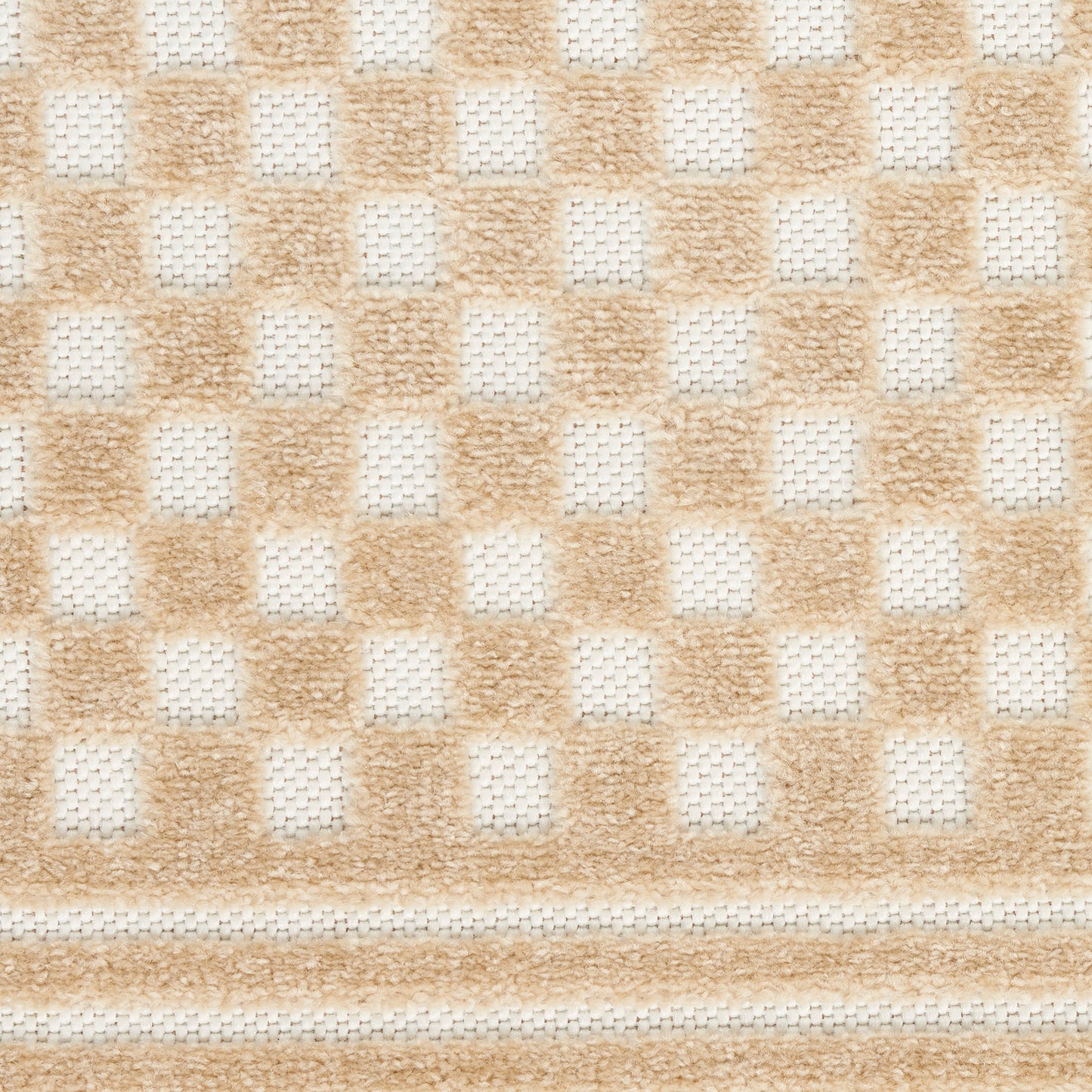 Nourison Care Free 3'11" x 5'11" Taupe Modern Indoor Rug