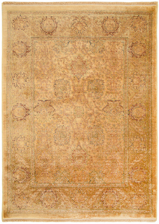 Nourison Luxurious 2' x 3' Gold Vintage Indoor Rug