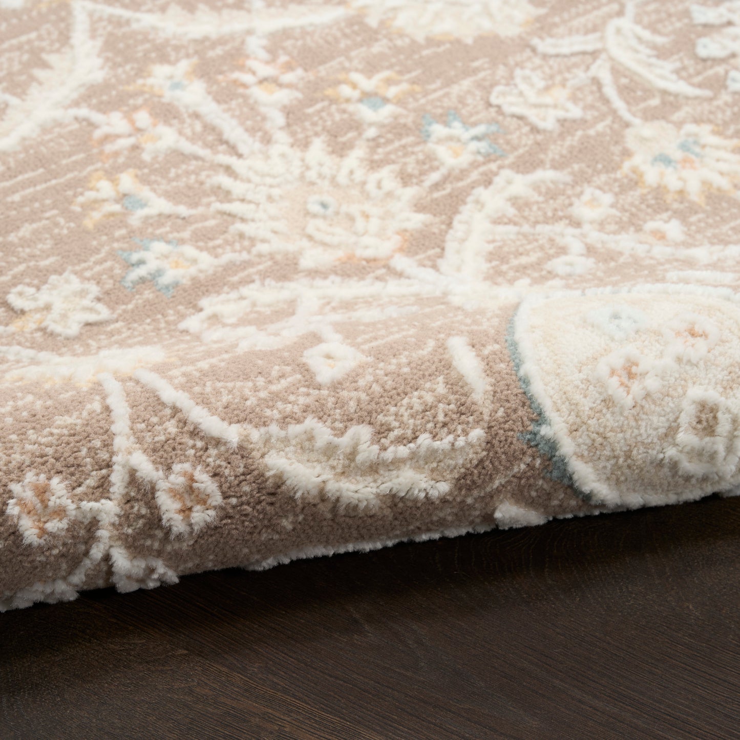Nourison Isla 5'3" x 7' Mocha Vintage Indoor Rug