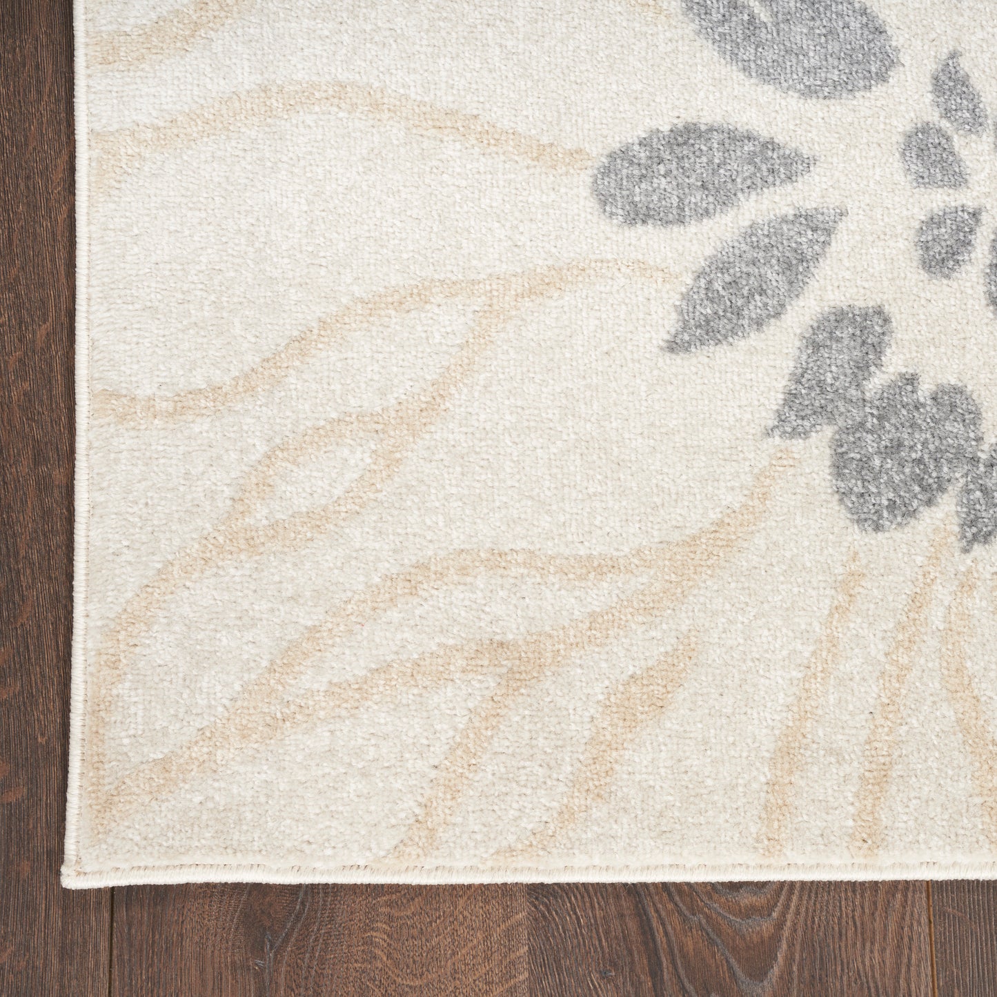 Nourison Passion 1'10" x 2'10" Ivory Grey Blue Contemporary Indoor Rug