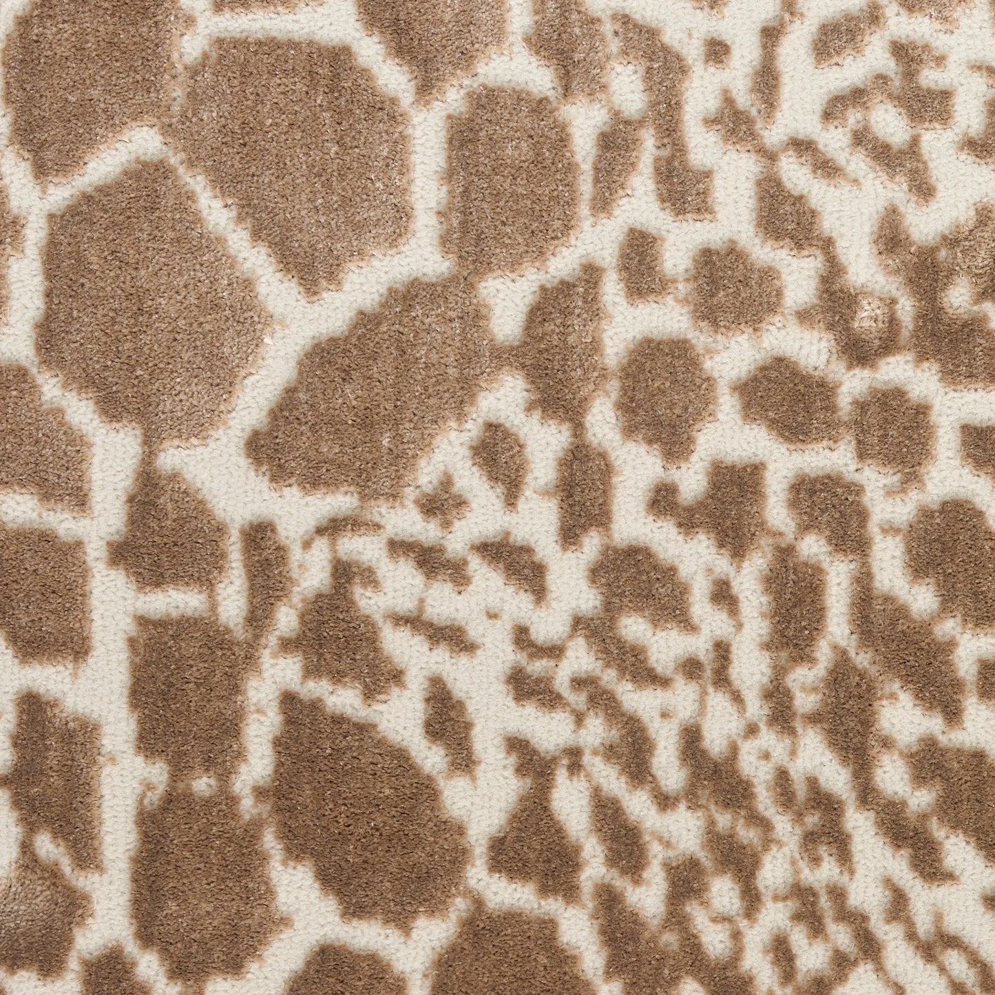 Nourison Desire 3'11" x 5'11" Camel Silver Modern Indoor Rug