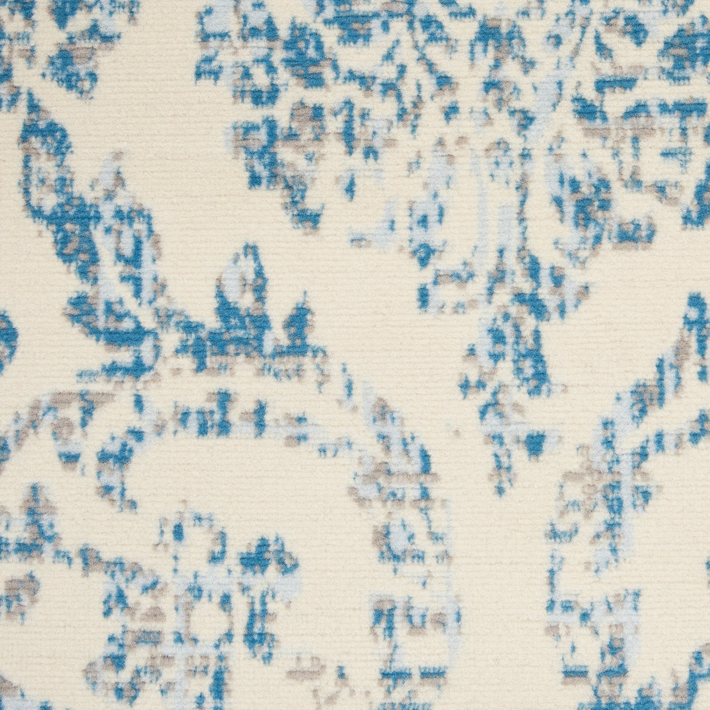 Nourison Jubilant 6' x 9' Ivory Blue Vintage Indoor Rug