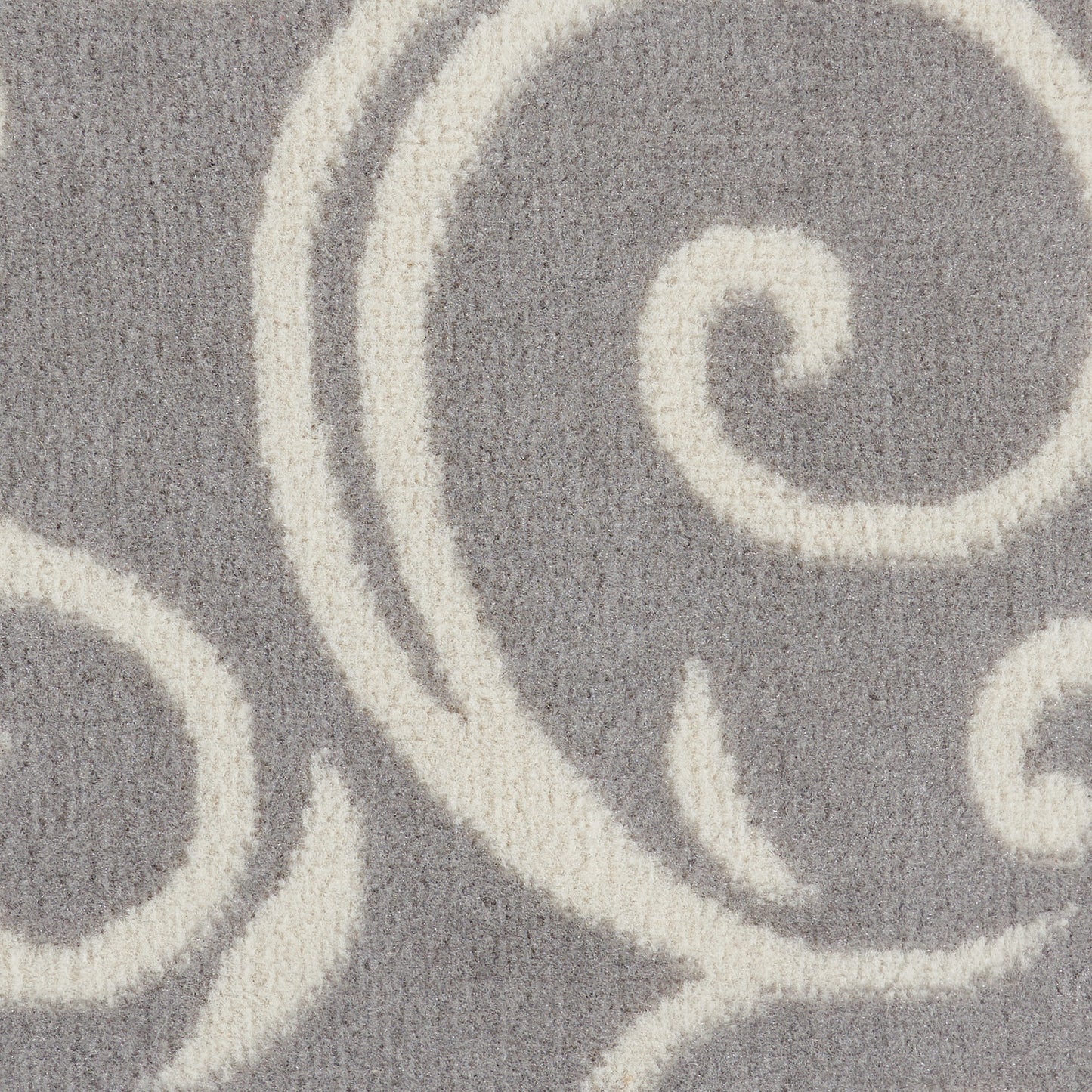 Nourison Grafix 3'9" x 5'9" Grey Contemporary Indoor Rug