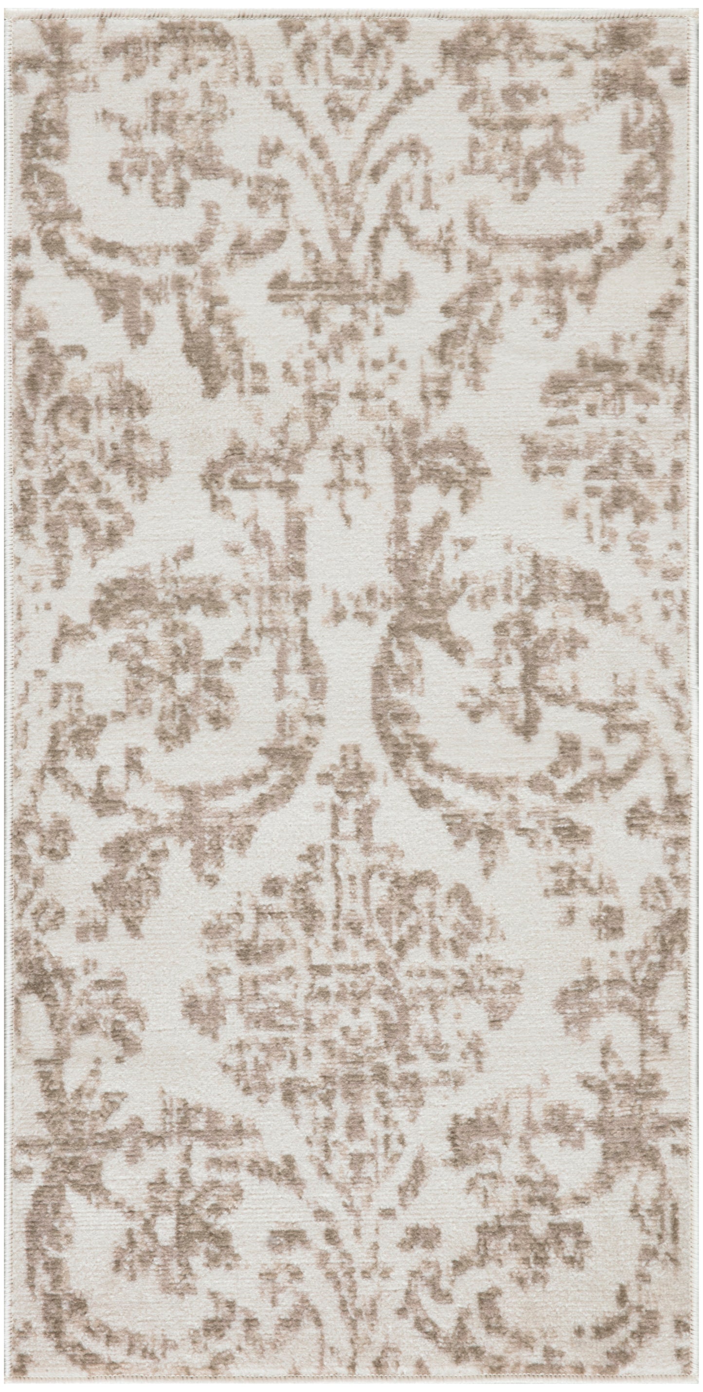 Nourison Jubilant 2' x 4' Ivory Beige Vintage Indoor Rug