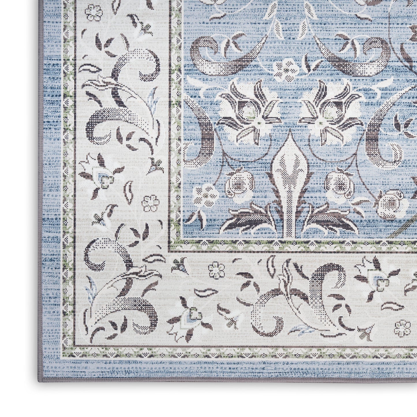 Nourison Vintage Home 6' x 9' Blue Bohemian Indoor Rug
