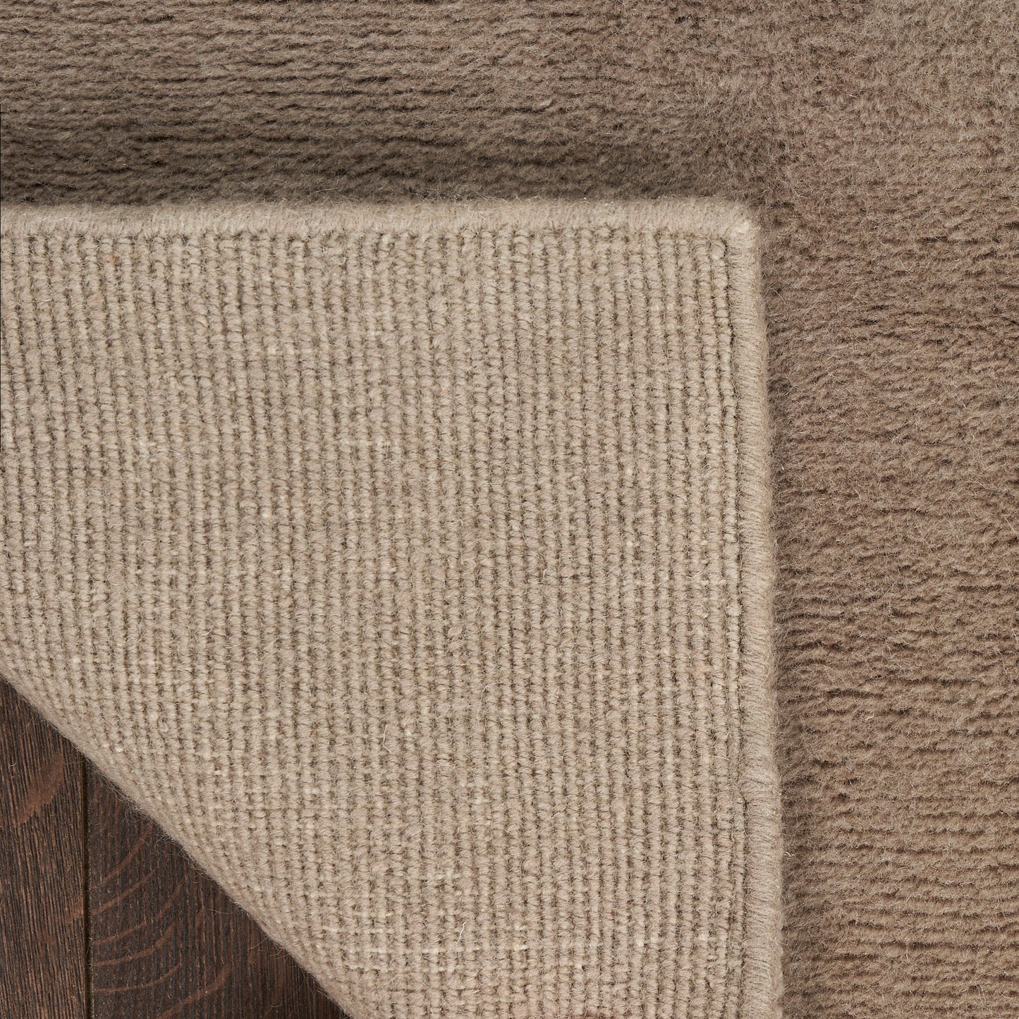 Nourison Plush Cloud 7'9" x 9'9" Taupe Modern Indoor Rug