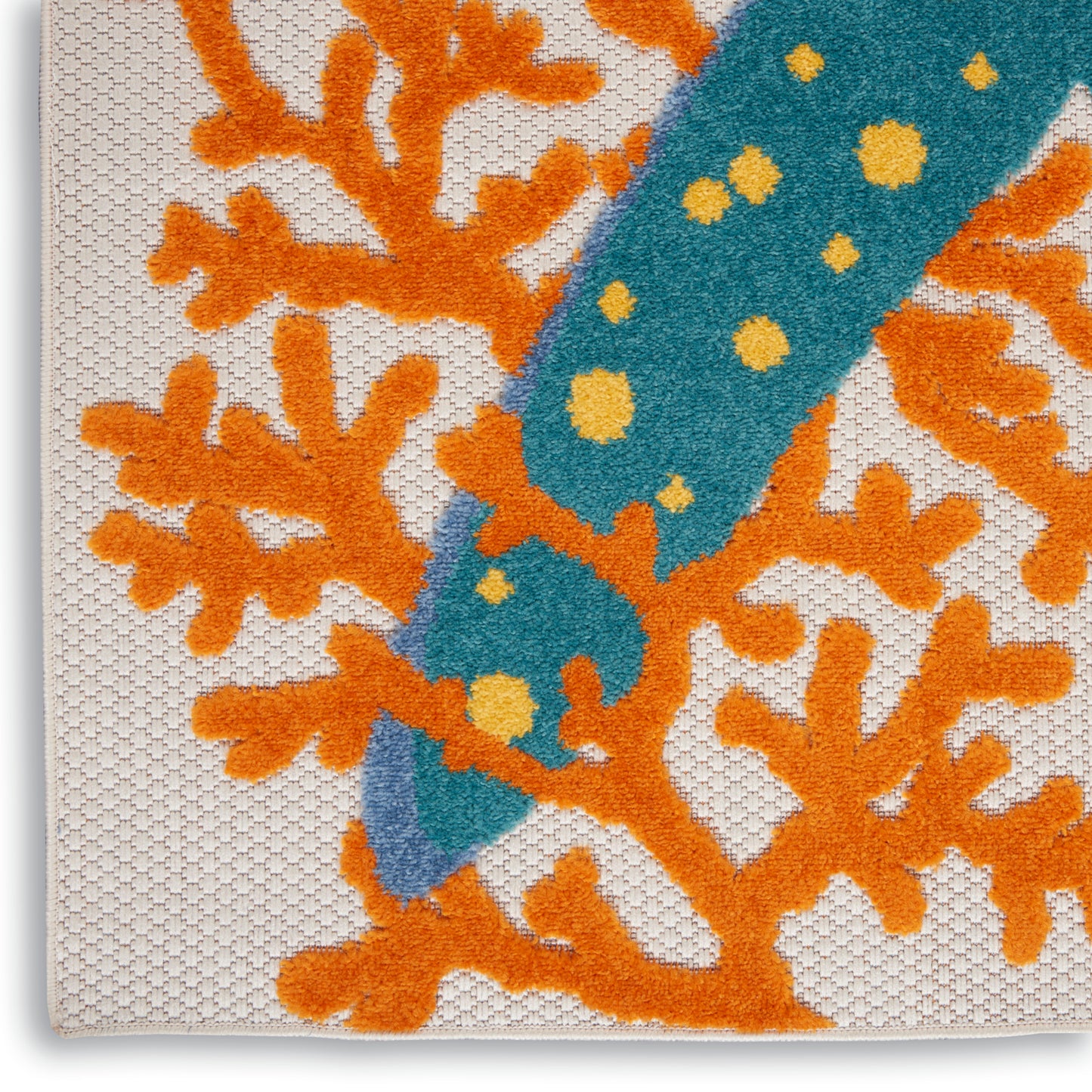 Nourison Aloha 2'8" x 4' Multicolor Coastal, Nautical & Beach Rug