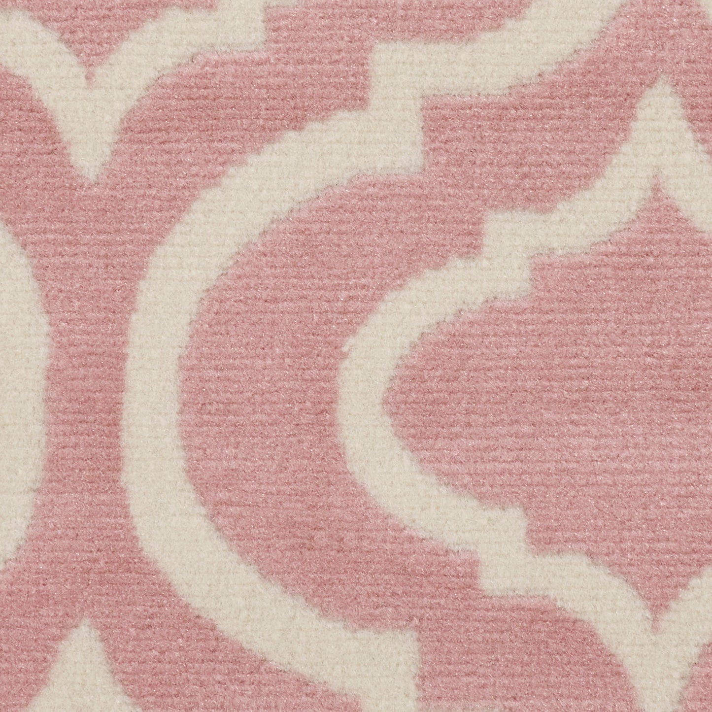 Nourison Jubilant 8' x Round Pink Contemporary Indoor Rug