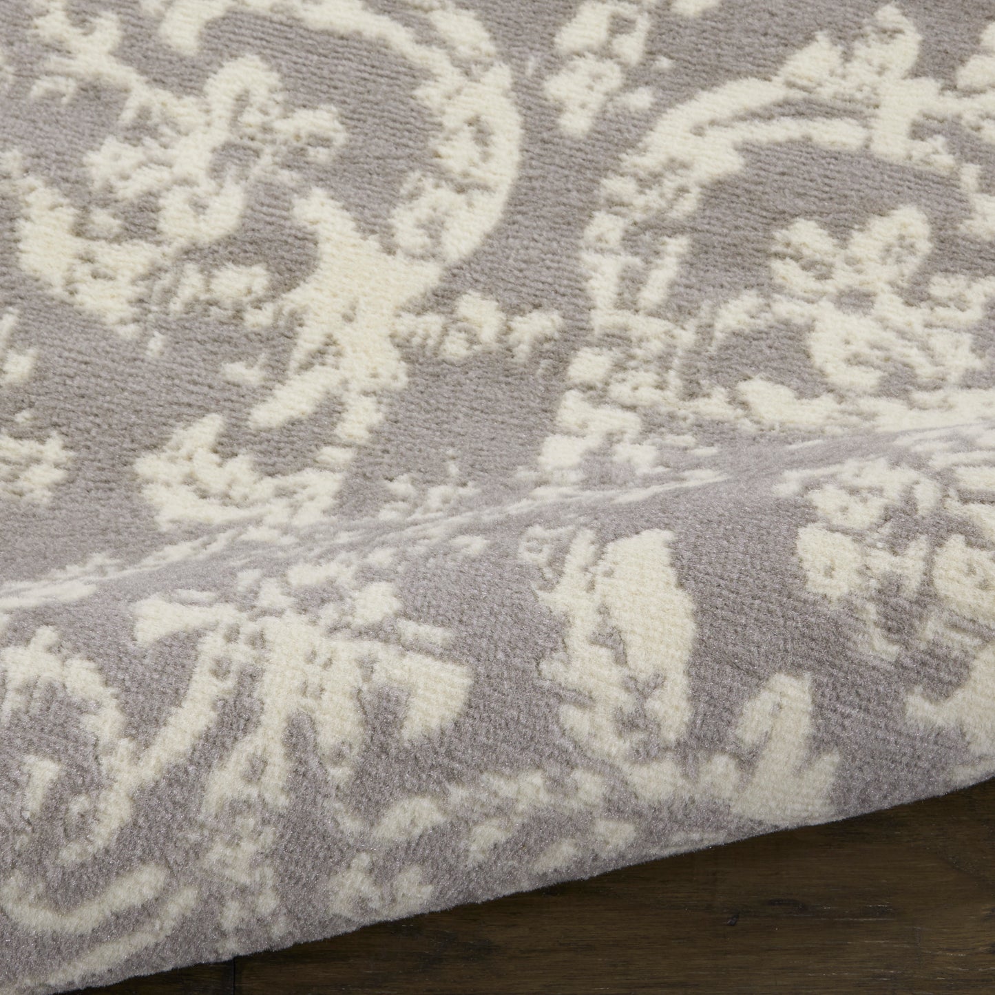 Nourison Jubilant 3' x 5' Grey Vintage Indoor Rug